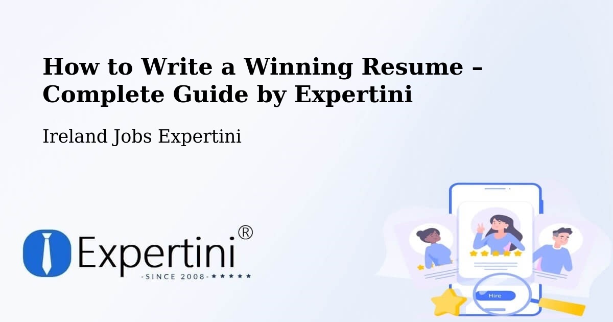 Resume Writing Guide for Job Seekers – Castlebridge - Castlebridge, Ireland Jobs Expertini